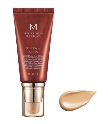 MISSHA M PERFECT COVER BB CREAM SPF42/PA+++ Nº25/WARM BEIGE 50ML