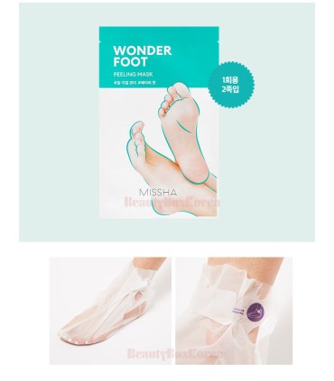 MISSHA WONDER FOOT PEELING MASK