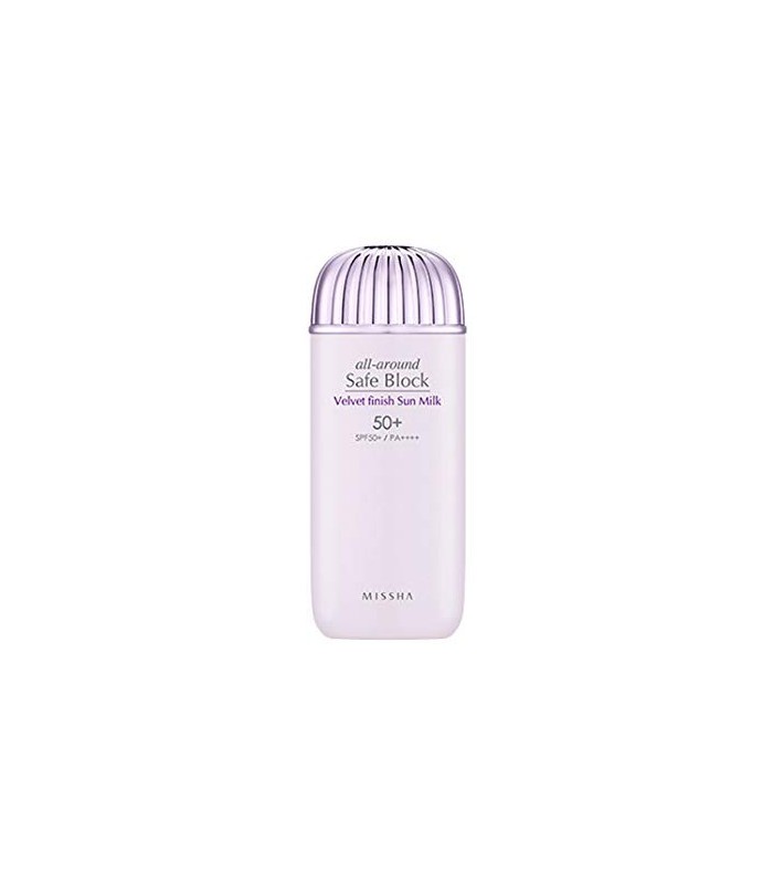 MISSHA ALL AROUND SAFE BLOCK VELVET FINISH SUN MILK 50+/PA++++ 70 ML