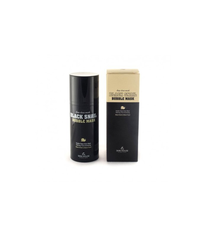 THE SKIN HOUSE BLACK SNAIL BUBBLE MASK 100ML