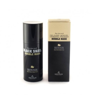 THE SKIN HOUSE BLACK SNAIL BUBBLE MASK 100ML
