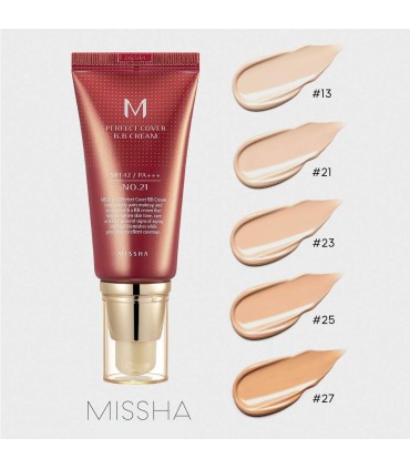 MISSHA M PERFECT COVER BB CREAM SPF42/PA+++ Nº25/WARM BEIGE 20ML
