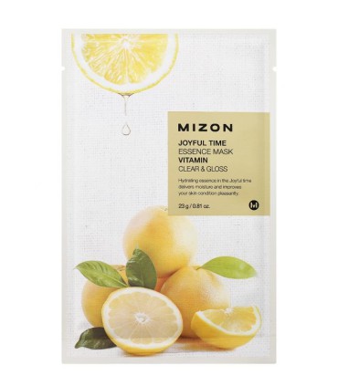 MIZON JOYFUL TIME ESSENCE MASK VITAMIN CLEAR & GLOSS 23g