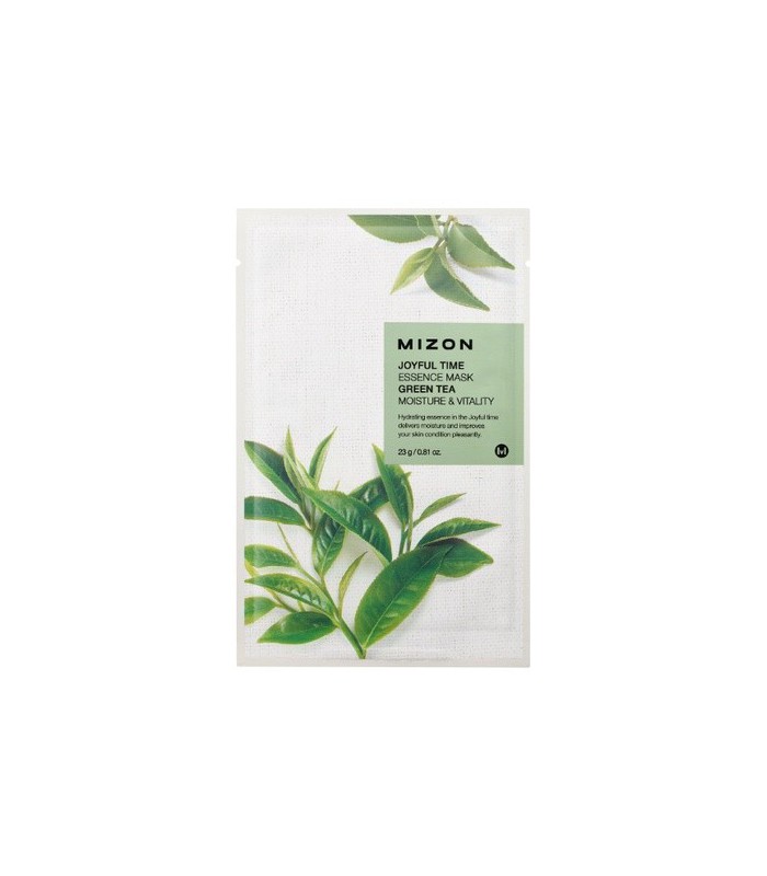 MIZON JOYFUL TIME ESSENCE MASK GREEN TEA MOISTURE & VITALITY 23g