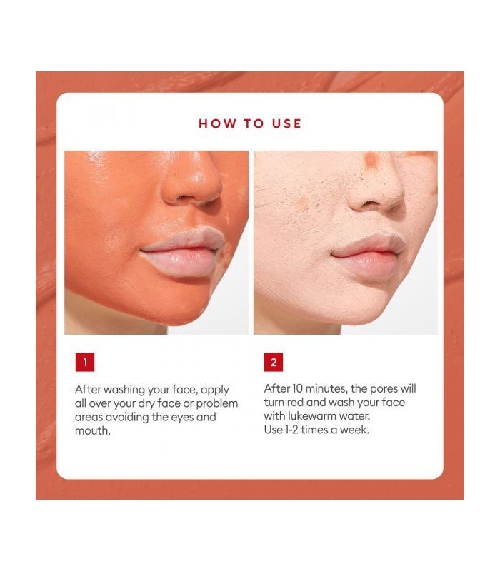 MISSHA AMAZON RED CLAY PORE MASK 110ML