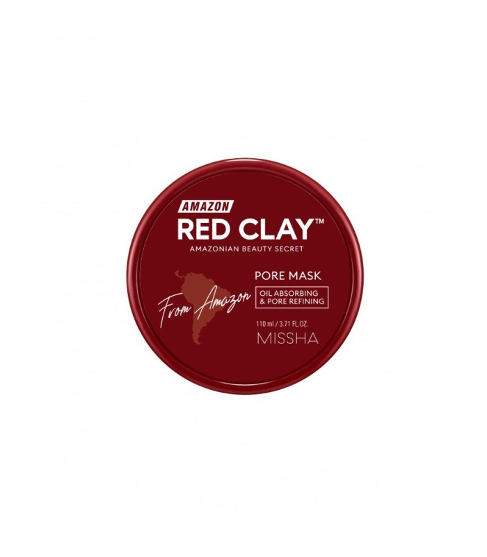 MISSHA AMAZON RED CLAY PORE MASK 110ML