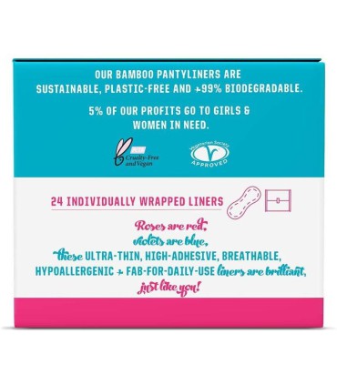 BAMBOO LINERS 24 WRAPPED ULTRA - THIN