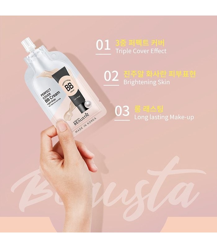 BEAUSTA PERFECT NATURAL BB CREAM 23 NATURAL BEIGE 10ML