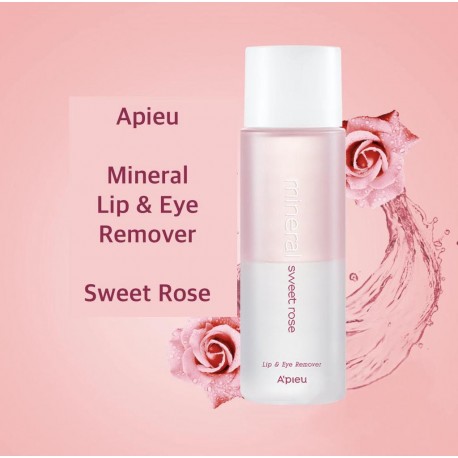 APIEU MINERAL SWEET ROSE LIP AND EYE REMOVER
