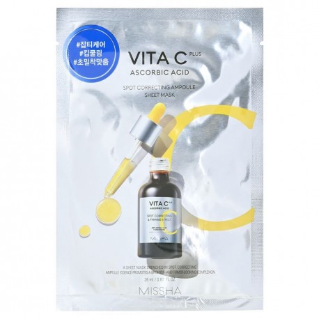 MISSHA Vita C Plus Spot Correcting Ampoule Sheet Mask