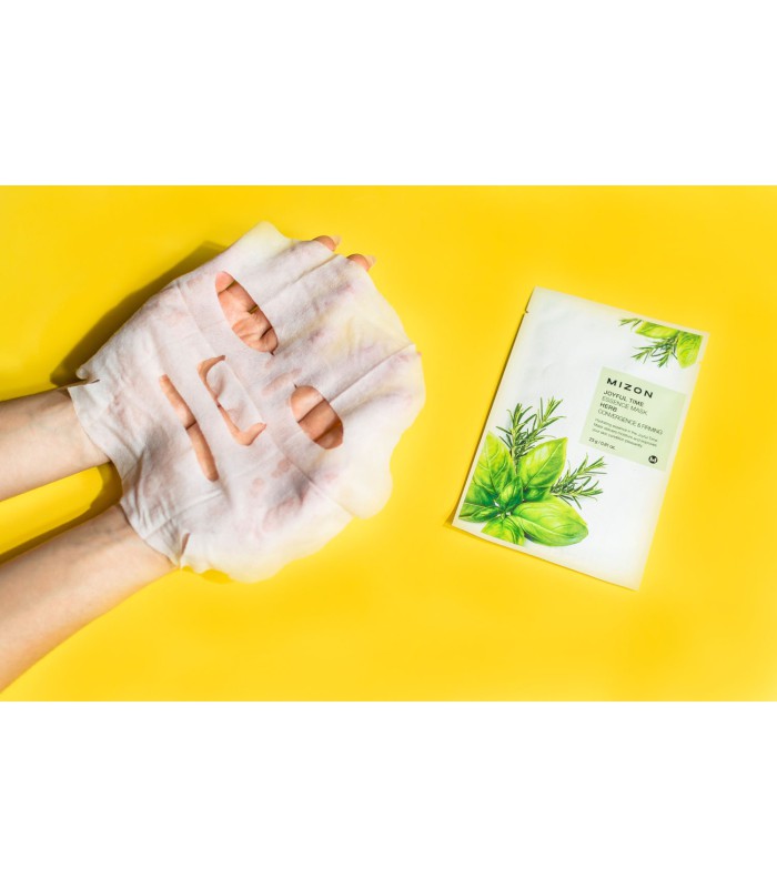 MIZON JOYFUL TIME ESSENCE MASK HERB CONVERGENCE Y FIRMING