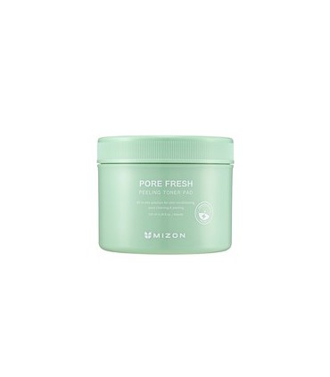 MIZON PORE FRESH PEELING TONER PAD [CALMANTE] 60 PIEZAS