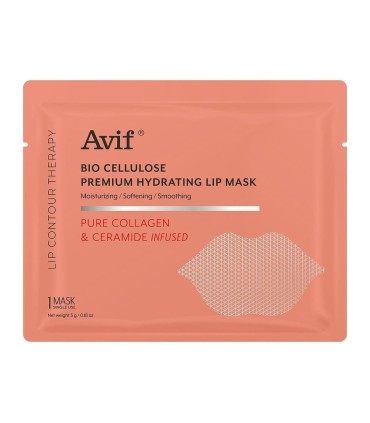 AVIF BIO CELLULOSE PREMIUM HYDRATING LIP MASK
