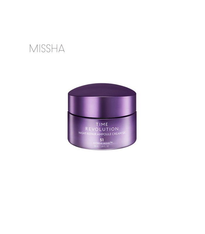 MISSHA TIME REVOLUTION NIGHT REPAIR AMPOULE CREAM 5X 50ML