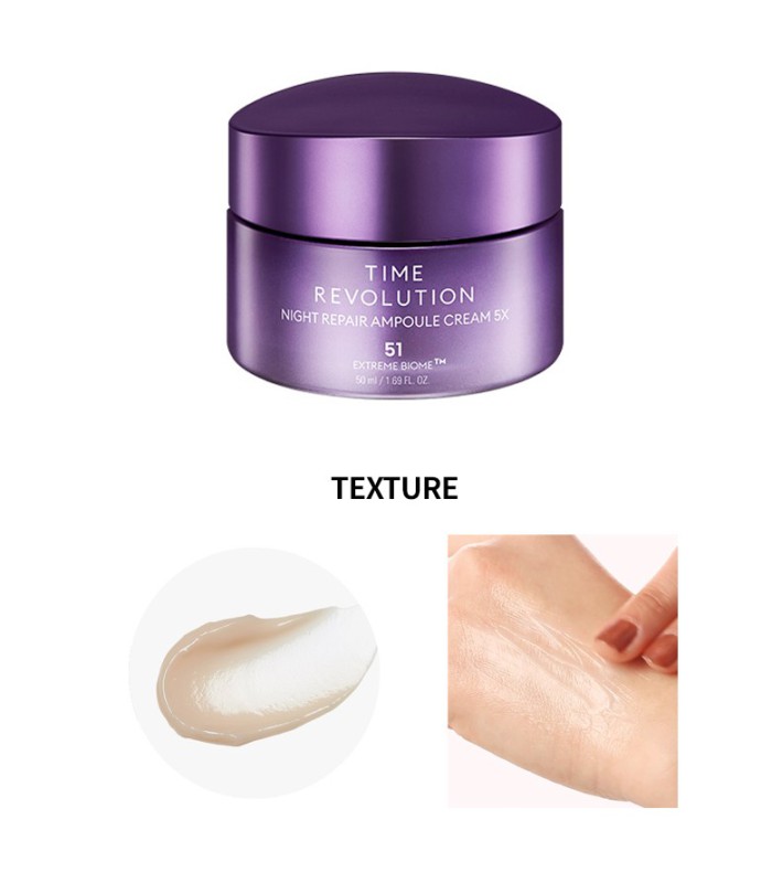 MISSHA TIME REVOLUTION NIGHT REPAIR AMPOULE CREAM 5X 50ML
