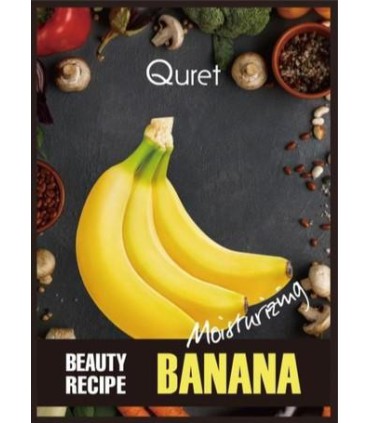 QURET BEAUTY RECIPE MOISTURIZING BANANA