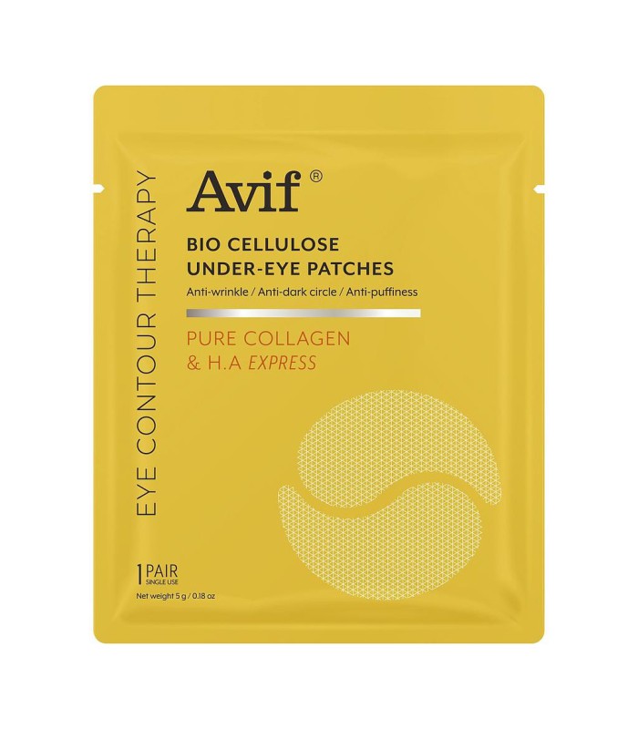 AVIF PARCHES PARA CONTORNO DE OJOS BIO CELLULOSE UNDER-EYE PATCHES