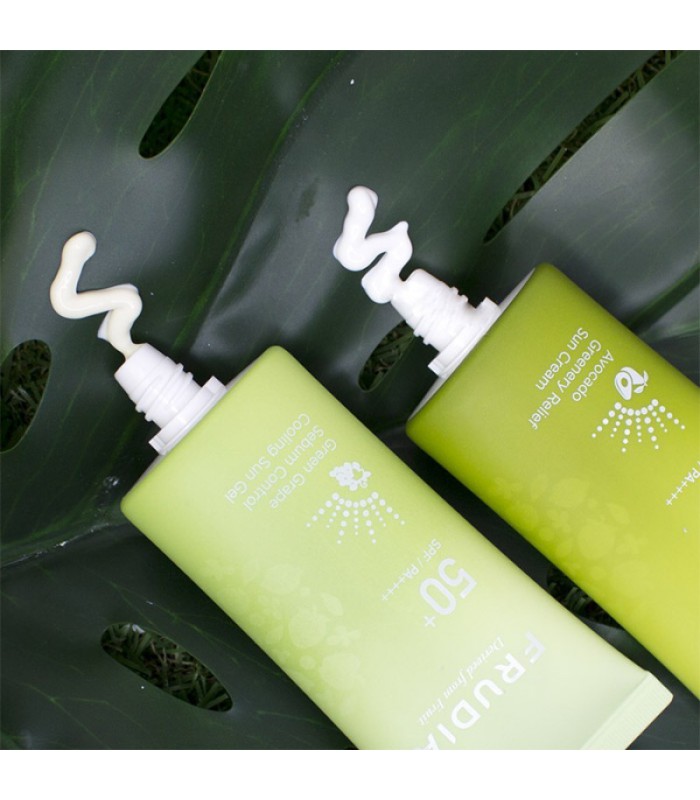 FRUDIA GREEN GRAPE SEBUM CONTROL COOLING SUN GEL SPF 50+ PA++++