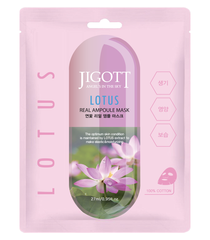 JIGOTT LOTUS REAL AMPOULE MASK