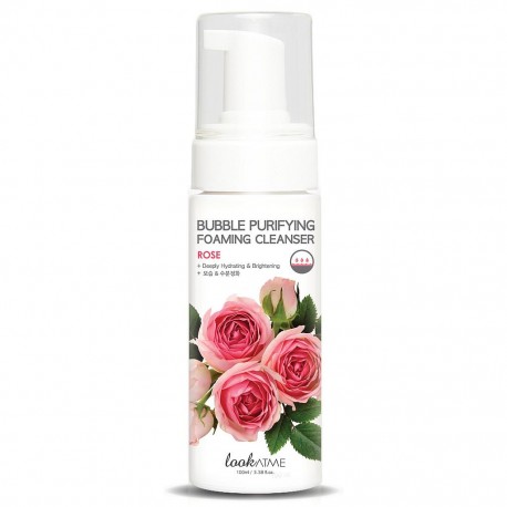 LOOK AT ME BUBBLE PURIFYING FOAMING CLEANSER ROSE 150 ML