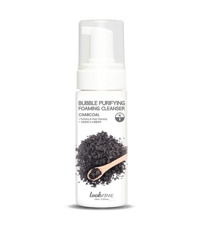 LOOK AT ME BUBBLE PURIFYING  FOAMING CLEANSER CHARCOAL 150ML