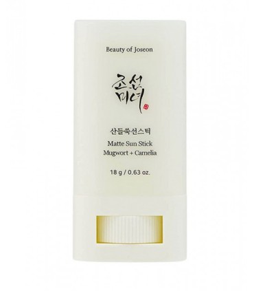 BEAUTY OF JOSEON MATTE SUN STICK MUGWORT&CAMELIA SPF50+ 18G