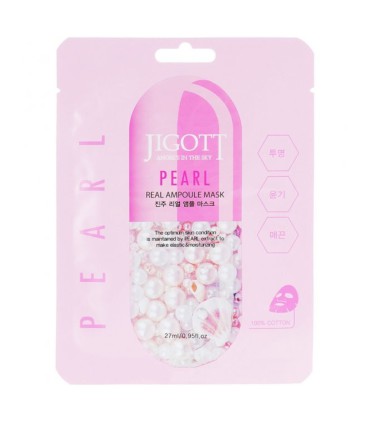 JIGOTT PEARL REAL AMPOULE MASK