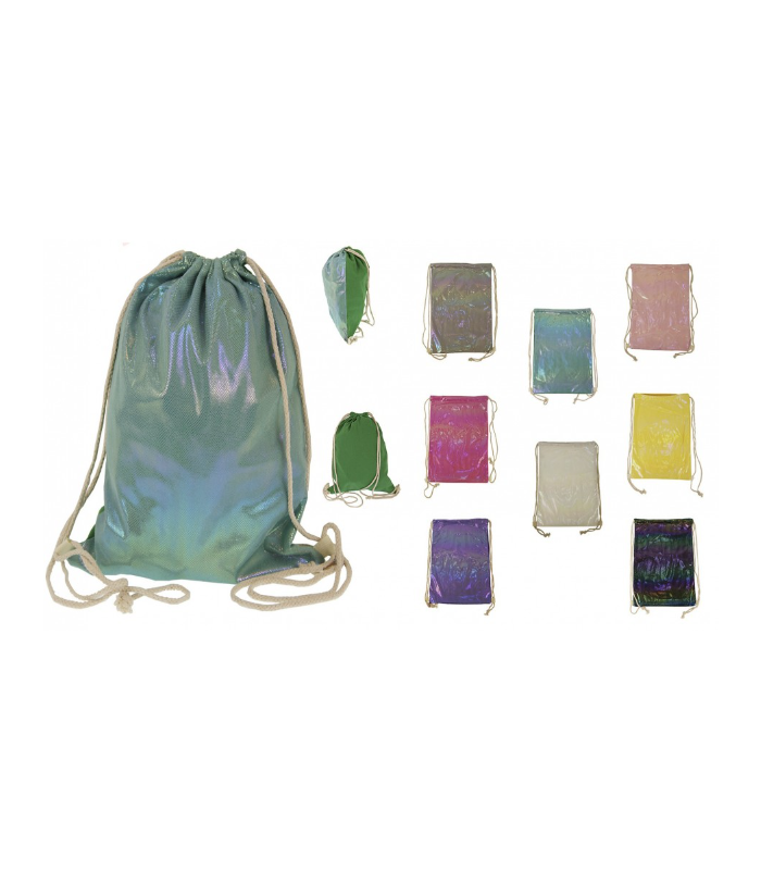 BOLSA MOCHILA DE CUERDA SNAKE COLORES VARIADOS