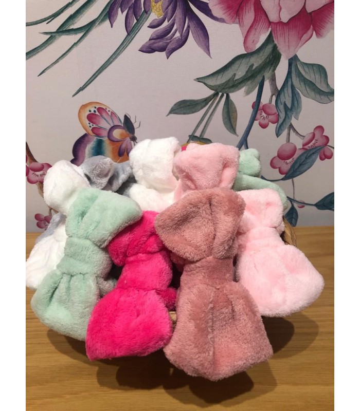 CINTA PELO TALLA PEQUEÑA CON LAZO COLORES VARIADOS