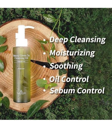 THE SKIN HOUSE NATURAL GREEN TEA CLEANSING OIL 150 ML