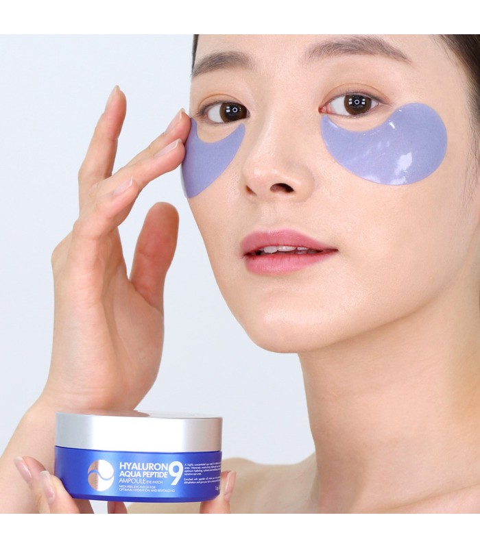 MEDIPEEL HYLURON AQUA PEPTIDE 9 AMPOULE EYE PATCH 60UDS