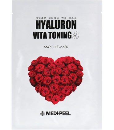 MEDIPEEL HYALURONIC VITA TONING AMPOULE MASK 30ML