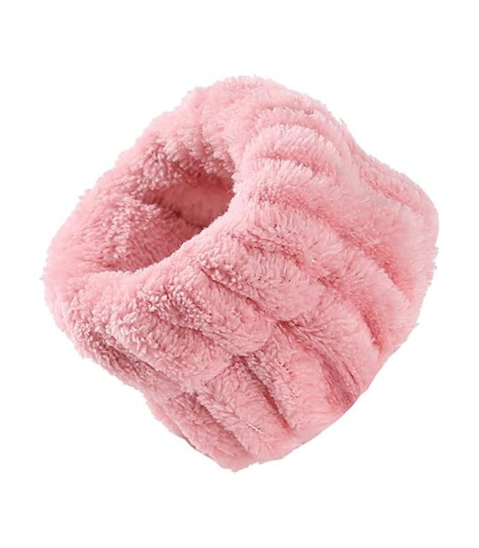 MUÑEQUERAS PARA EL LAVADO DEL PELO Y/O CARA COLORES ALEATORIOS 1UD
