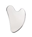 GUA SHA DE ACERO INOXIDABLE