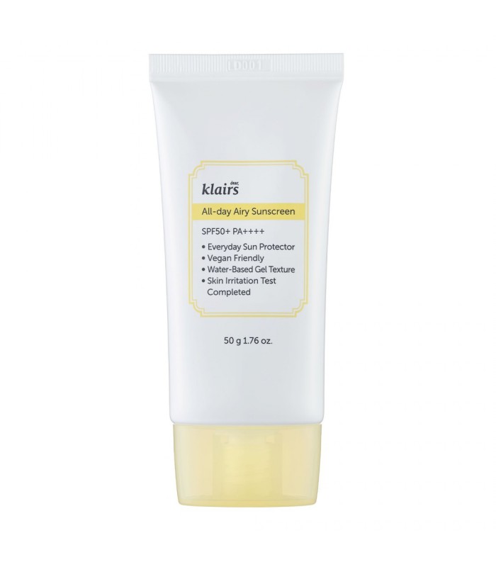 KLAIRS ALL-DAY AIRY SUNSCREEN SPF50+ PA++++