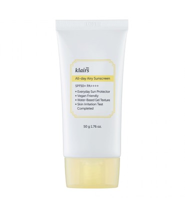 KLAIRS ALL-DAY AIRY SUNSCREEN SPF50+ PA++++