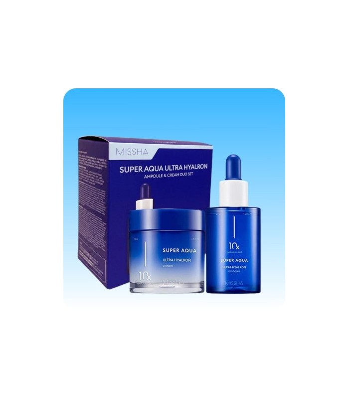 SUPER AQUA ULTRA HYALRON AMPOULE & CREAM DUO SET