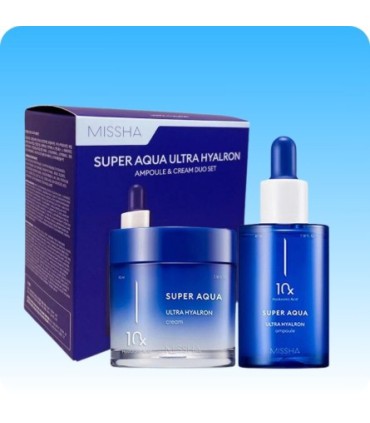 SUPER AQUA ULTRA HYALRON AMPOULE & CREAM DUO SET