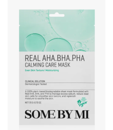 SOME BY MI REAL AHA-BHA-PHA CALMING CARE MASK 20G