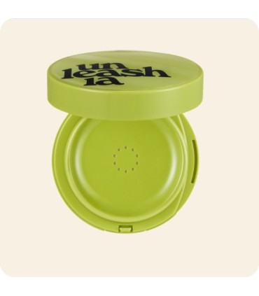 UNLEASHIA REFILL VEGAN HEALTHY GREEN CUSHION 23N NUDE BEACH