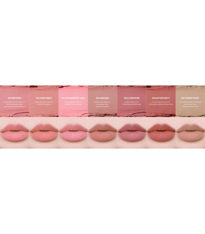 UNLEASHIA OH HAPPY DAY LIP PENCIL 3 STRAWBERRY CAKE