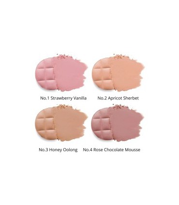 UNLEASHIA BUTTER WAFFLE DOUGH BLUSHER 1 STRAWBERRY VANILLA