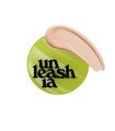 UNLEASHIA VEGAN HEALTHY GREEN CUSHION 18C SEASHELL