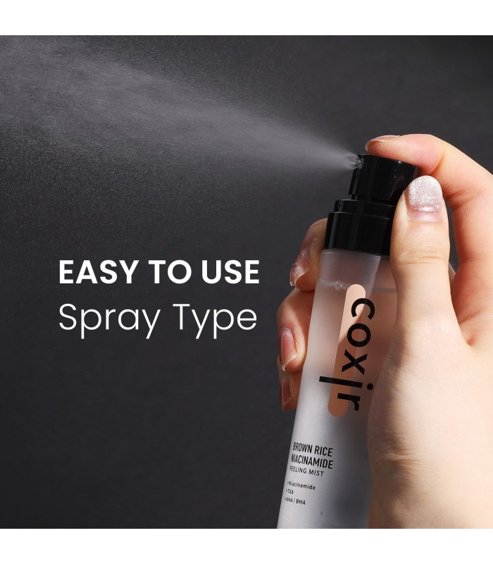 COXIR BROWN RICE NIACINAMIDE PEELING MIST 80 ML