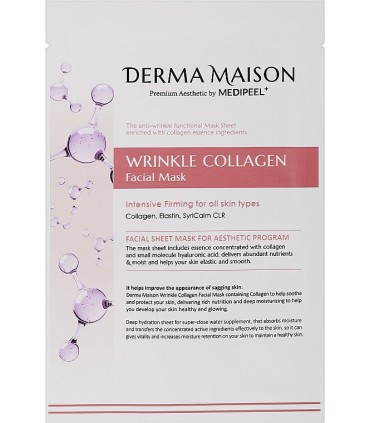 MEDIPEEL DERMA MAISON WRINKLE COLLAGEN FACIAL MASK