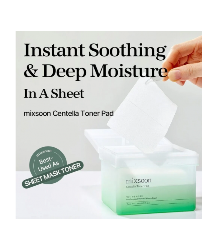 MIXSOON CENTELLA TONER PAD