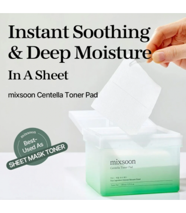 MIXSOON CENTELLA TONER PAD