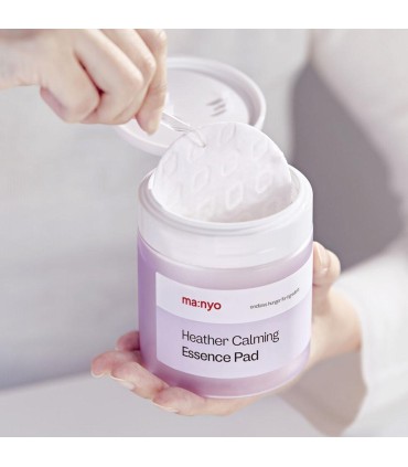 MANYO HEATHER CALMING ESSENCE PAD 60PCS