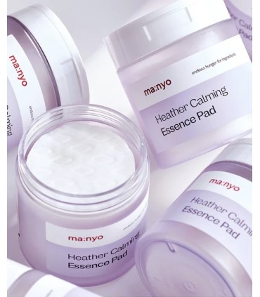 MANYO HEATHER CALMING ESSENCE PAD 60PCS