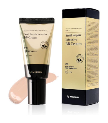 MIZON SNAIL REPAIR INTENSIVE BB CREAM 21 50ML SPF30 PA+++